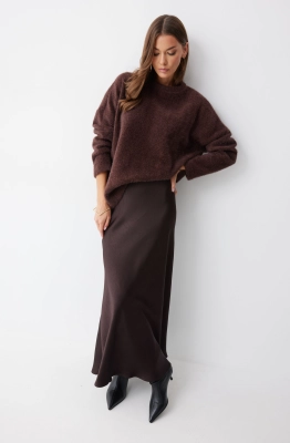 Юбка Lyushe 4238 коричневый 
