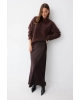Юбка Lyushe 4238 коричневый Юбка Lyushe 4238 коричневый