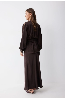 Юбка Lyushe 4238 коричневый Юбка Lyushe 4238 коричневый