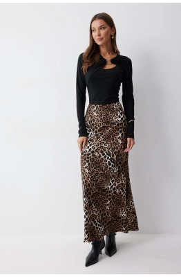 Юбка Lyushe 4238 леопард 