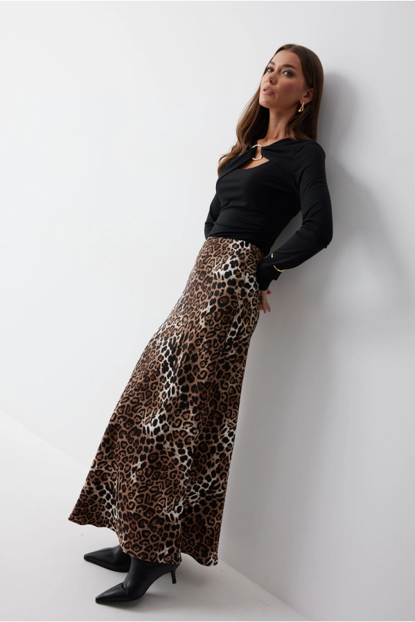 Юбка Lyushe 4238 леопард Юбка Lyushe 4238 леопард