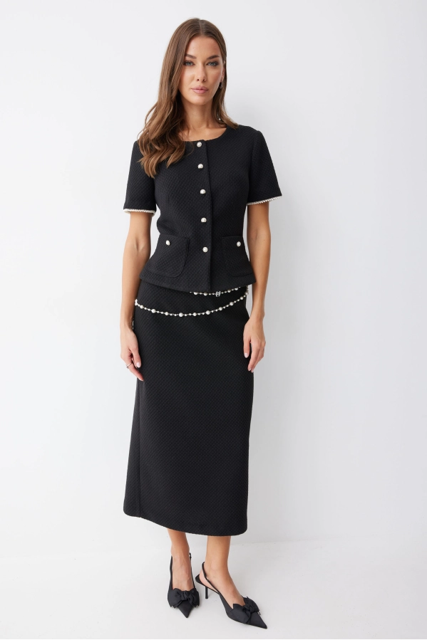 Костюм Lyushe 4241 черный Костюм Lyushe 4241 черный