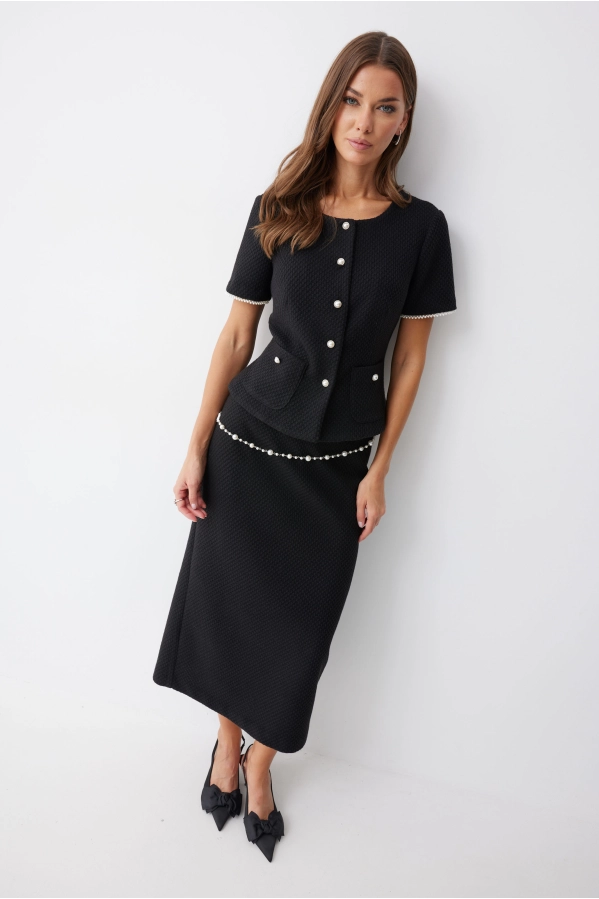 Костюм Lyushe 4241 черный Костюм Lyushe 4241 черный