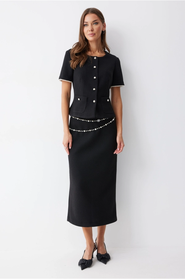 Костюм Lyushe 4241 черный Костюм Lyushe 4241 черный