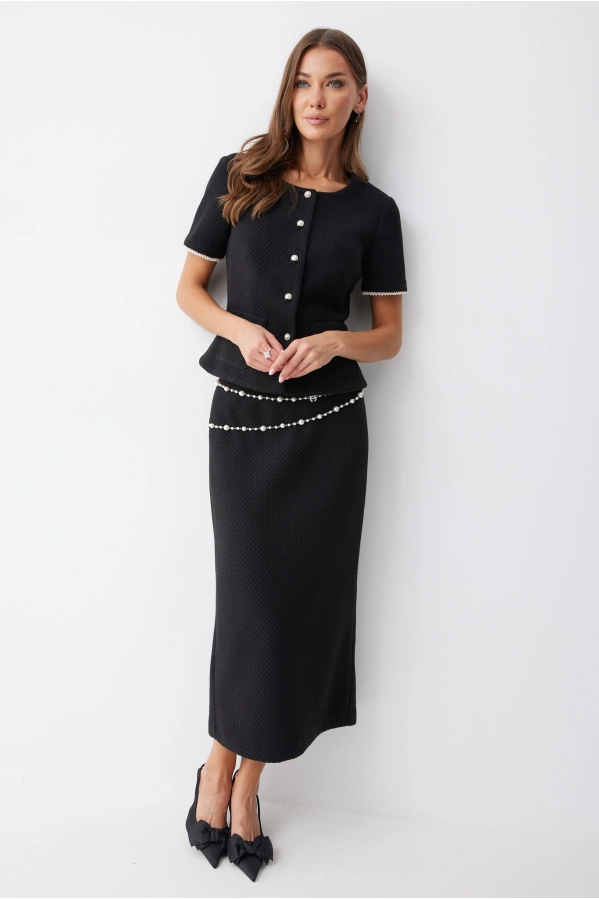 Костюм Lyushe 4241 черный Костюм Lyushe 4241 черный