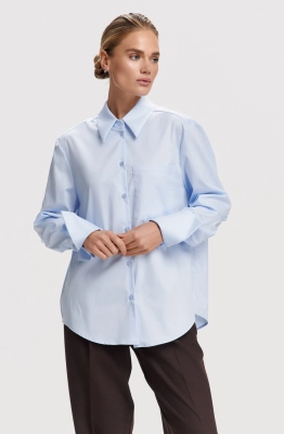 Блуза DEVITA 6055 голубой 