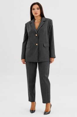 Костюм Фантазия Мод 5320 серый 