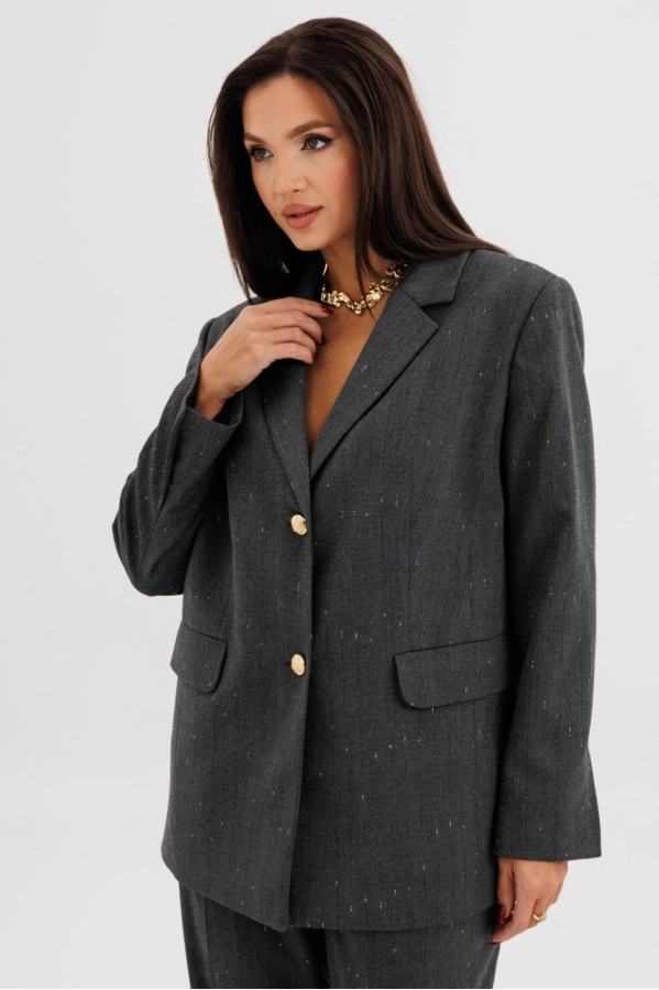 Костюм Фантазия Мод 5320 серый