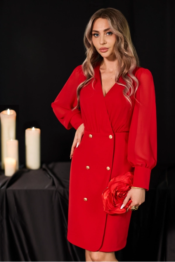 Платье Golden Valley 44268 красный Платье Golden Valley 44268 красный