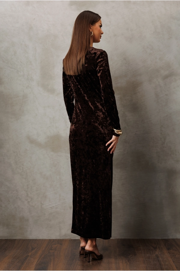 Платье Buter 3183 коричневый Платье Buter 3183 коричневый