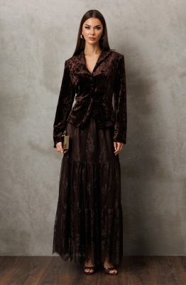 Юбка Buter 3233 коричневый 