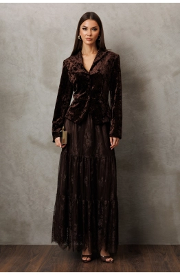 Юбка Buter 3233 коричневый 