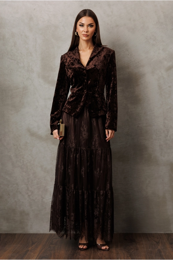 Юбка Buter 3233 коричневый