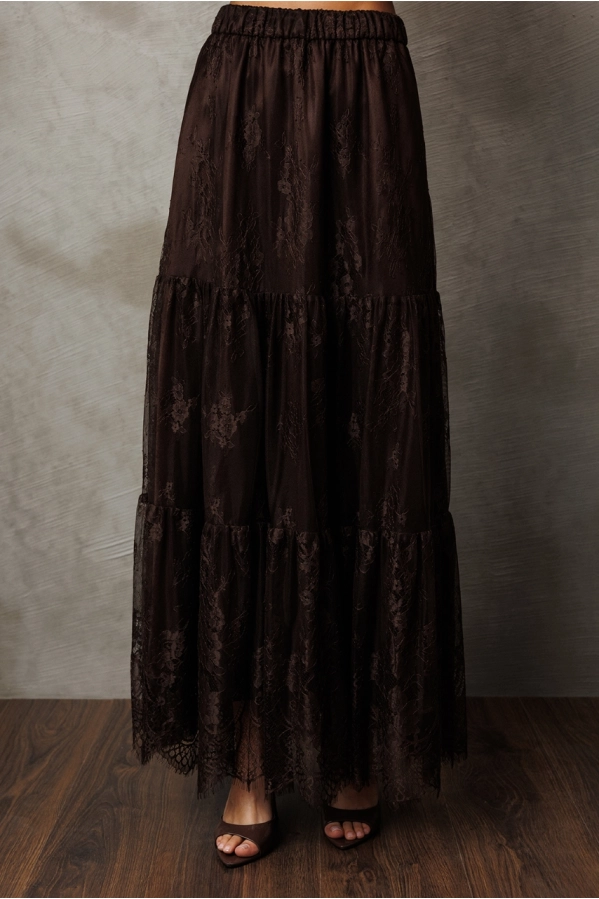 Юбка Buter 3233 коричневый