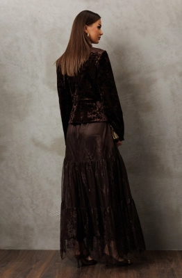 Юбка Buter 3233 коричневый 