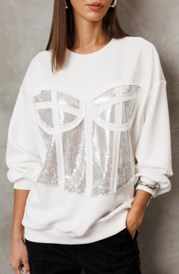 Джемпер Buter 3235 молочный 