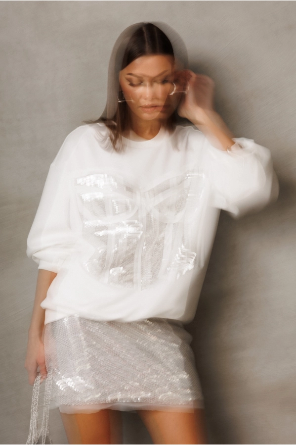 Джемпер Buter 3235 молочный