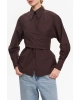 Рубашка THE VERY 2436 горький шоколад