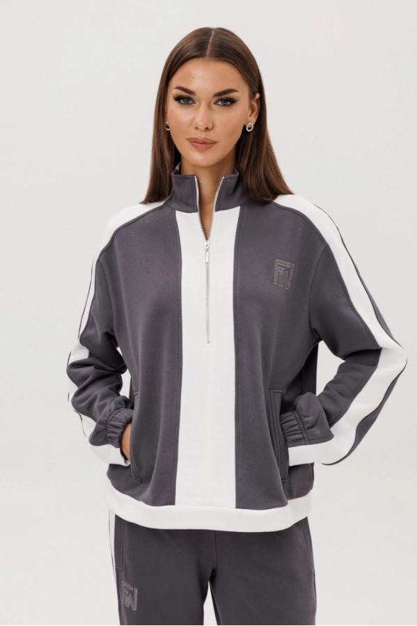 Костюм Фантазия Мод 5330 серый