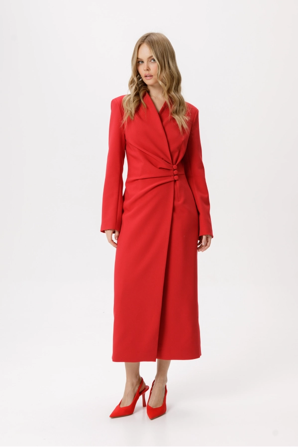 Платье PiRS 6299 красный