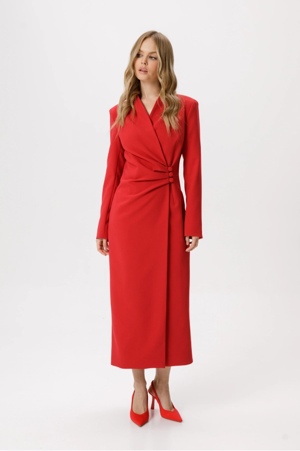 Платье PiRS 6299 красный