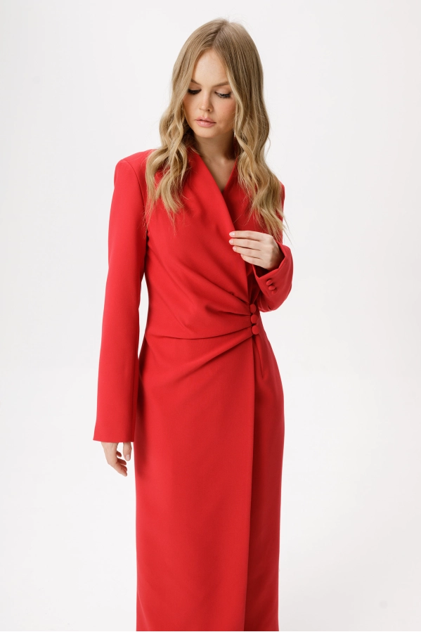 Платье PiRS 6299 красный