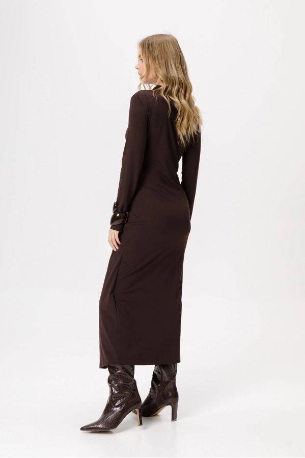 Платье PiRS 6240 коричневый