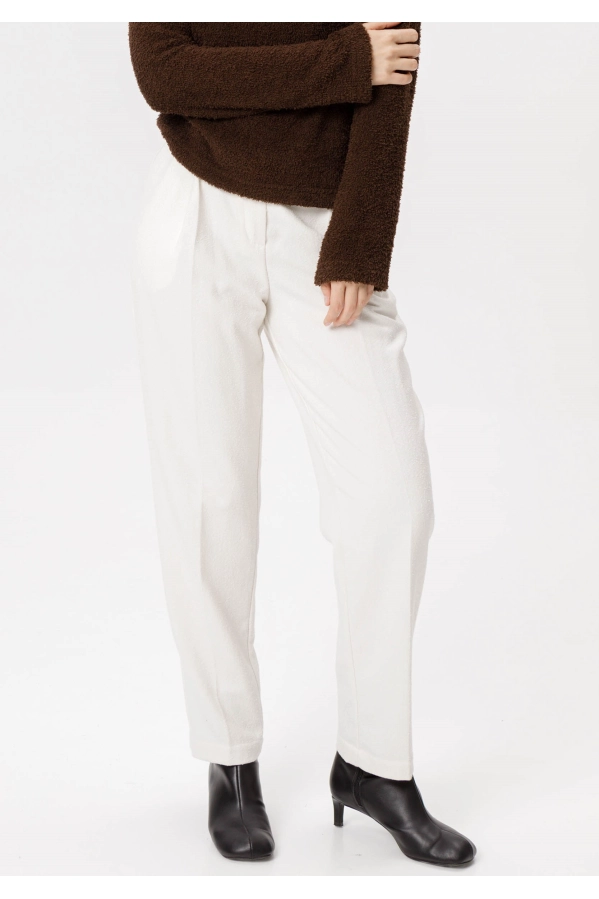 Брюки PiRS 6338 айвори букле