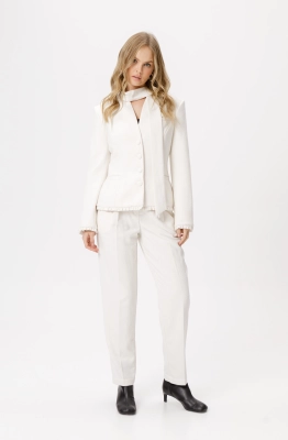 Брюки PiRS 6338 айвори букле 