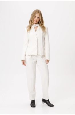 Брюки PiRS 6338 айвори букле 