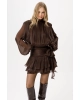 Платье PiRS 6339 коричневый