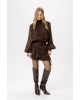 Платье PiRS 6339 коричневый