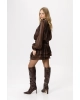 Платье PiRS 6339 коричневый
