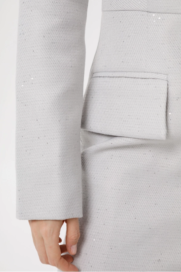 Платье PiRS 6340 серый