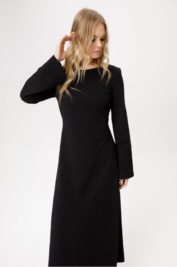 Платье PiRS 6344 черный Платье PiRS 6344 черный