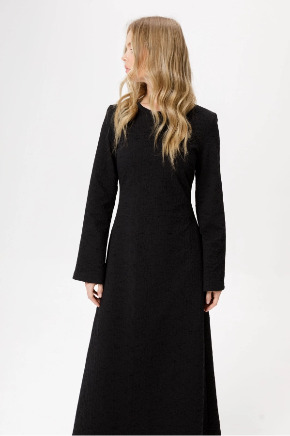 Платье PiRS 6344 черный Платье PiRS 6344 черный