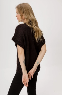 Жилет PiRS 6345 горький шоколад Жилет PiRS 6345 горький шоколад