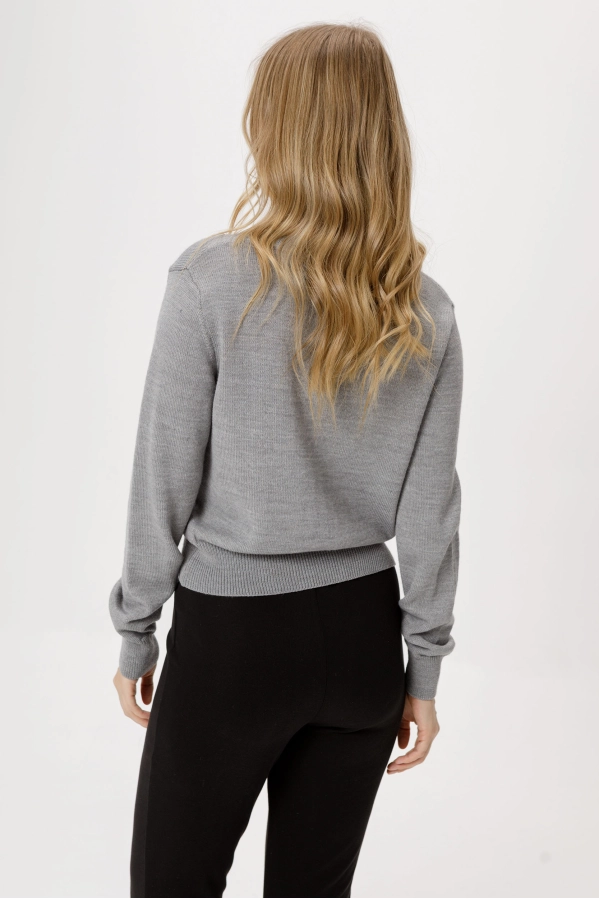 Джемпер PiRS 6347 серый