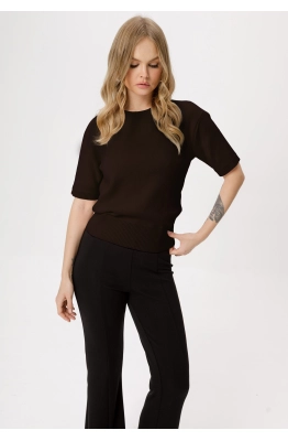 Джемпер PiRS 6352 коричневый 