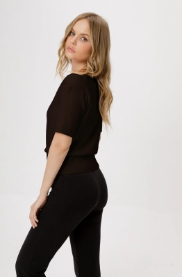 Джемпер PiRS 6352 коричневый Джемпер PiRS 6352 коричневый