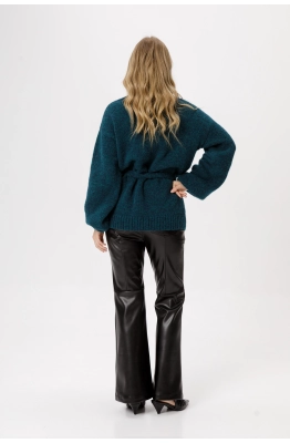 Кардиган PiRS 6360 изумрудный 