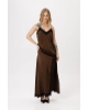 Юбка PiRS 6365 коричневый