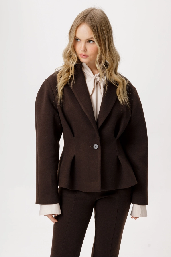 Костюм-двойка PiRS 6370 темно-коричневый