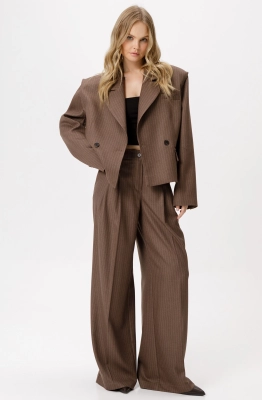 Костюм-двойка PiRS 6376 коричневый 