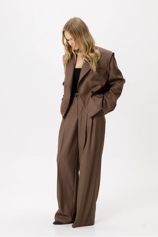 Костюм-двойка PiRS 6376 коричневый