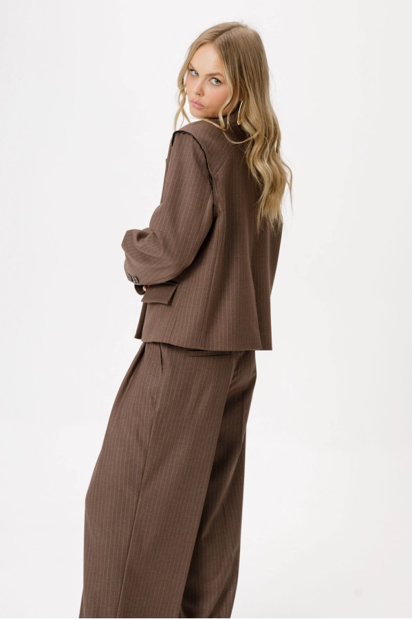 Жакет PiRS 6377 коричневый Жакет PiRS 6377 коричневый