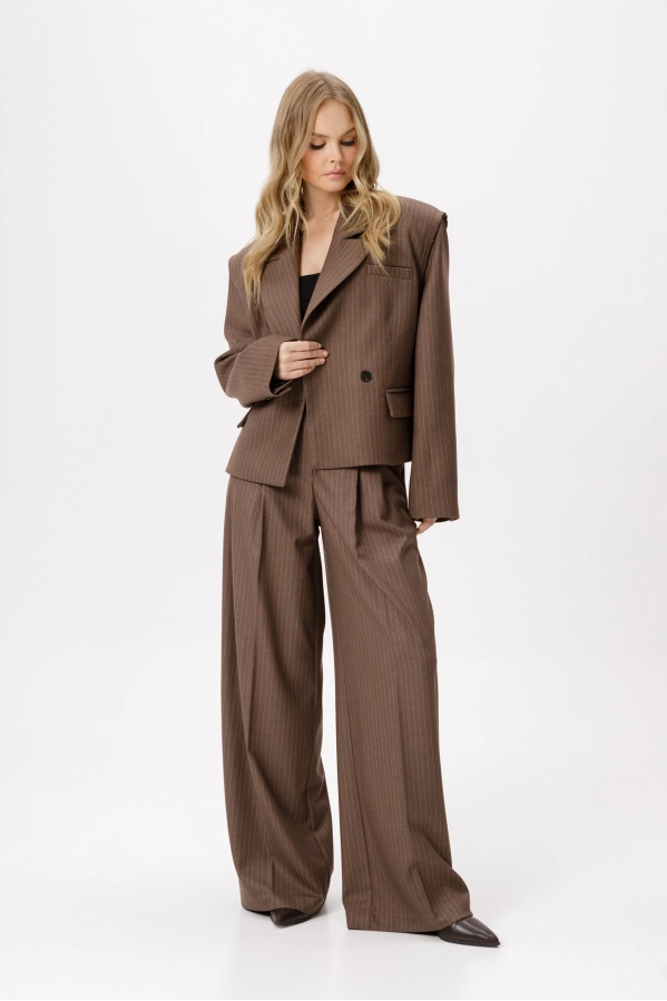 Жакет PiRS 6377 коричневый Жакет PiRS 6377 коричневый