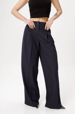 Брюки PiRS 6378 синий 