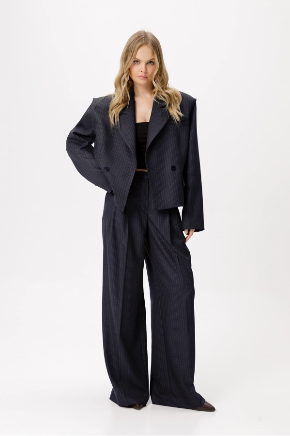 Брюки PiRS 6378 синий Брюки PiRS 6378 синий