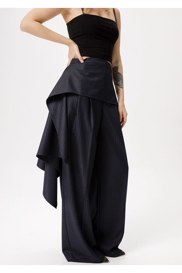 Юбка-баска PiRS 6379 синий